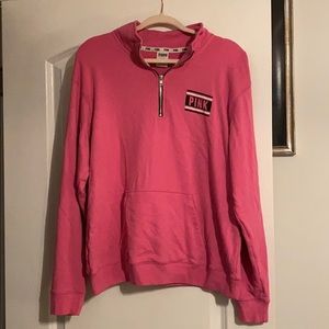 Victoria’s Secret PINK Quarter Zip Sweatshirt